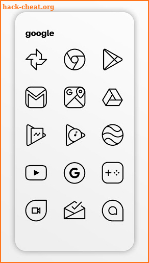 Caelus Black - Icon Pack screenshot