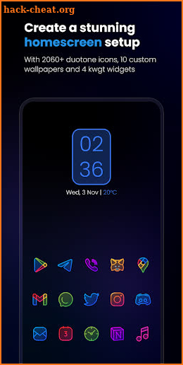 Caelus Duotone Icon Pack screenshot