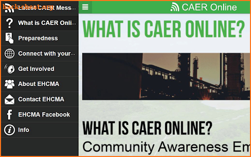 CAER Online screenshot