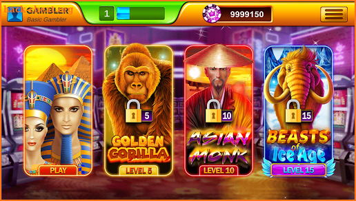 Caesar & Cleopatra Slots Vegas Casino Machines screenshot