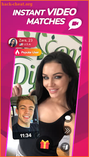 Cafe - Live video chat dating & Match & Meet me screenshot