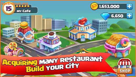 Cafe Restaurant - manager fast food kitchen screenshot