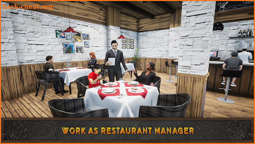 Cafe Restaurant Sim Food Games screenshot