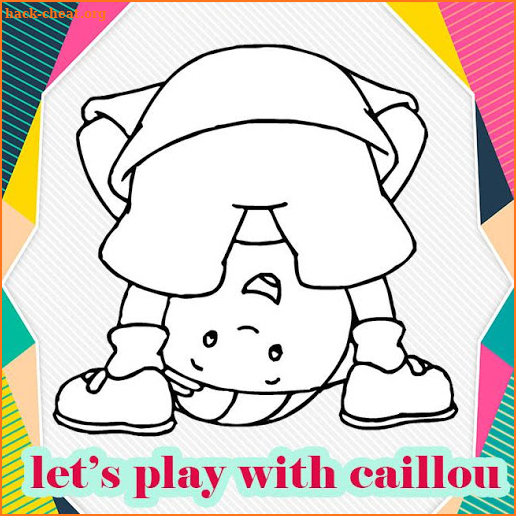 Caillou Coloring Book screenshot