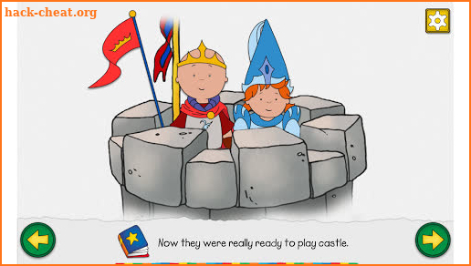 Caillou's Castle: Interactive Story and Activities screenshot