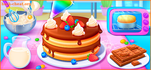 Cake Cooking Games for Kids 2+ screenshot