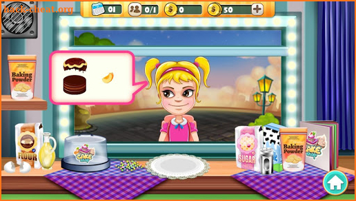 Cake Factory Game screenshot