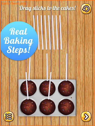 Cake Games: Cake Pop Baking screenshot