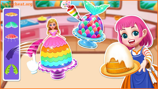 Cake maker : cooking games for girls screenshot