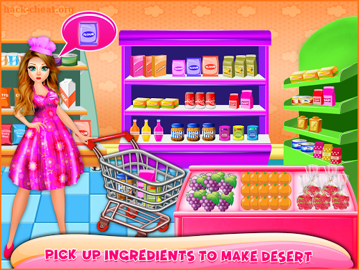 Cake Maker Sweet Food Chef Dessert Cooking Game screenshot