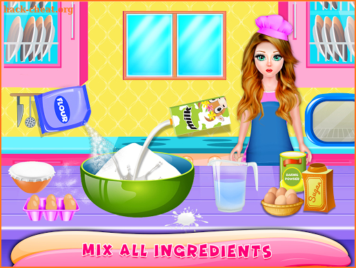 Cake Maker Sweet Food Chef Dessert Cooking Game screenshot