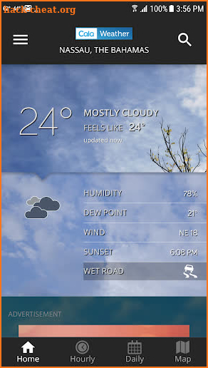 CalaWeather screenshot