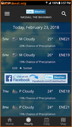 CalaWeather screenshot