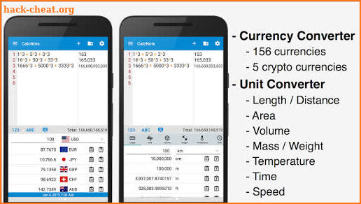 CalcNote Pro - Math Calculator screenshot