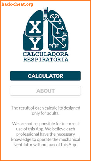 Calculadora Respiratória screenshot