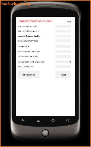 Calculate bar distance screenshot