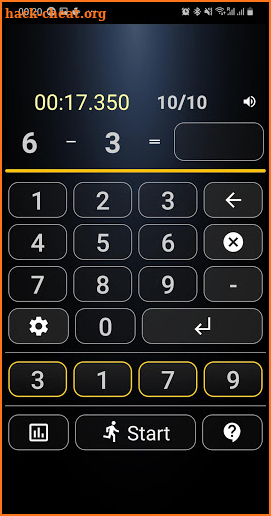 Calculation Speed Game screenshot