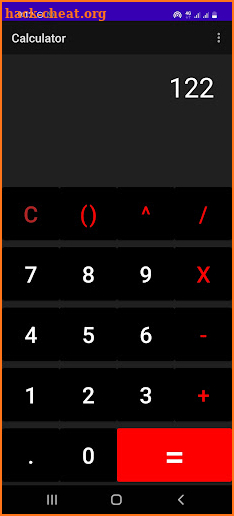 Calculator screenshot