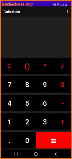 Calculator screenshot