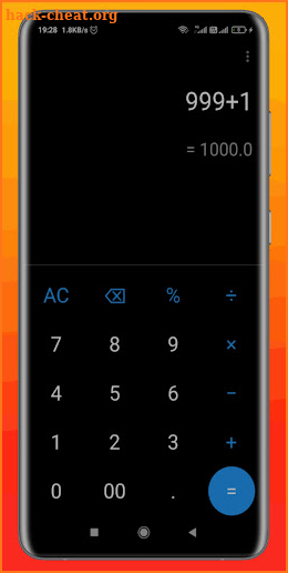 Calculator screenshot