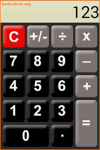 Calculator screenshot