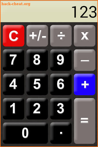 Calculator screenshot