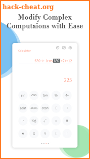 Calculator First + - pro version screenshot