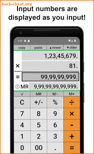 Calculator – IndiaCalc – Indian numbering system screenshot