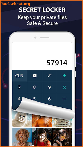 Calculator Lock - Hide Photos screenshot