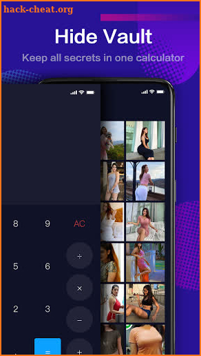 Calculator Lock – Photos&Videos Vault – HideVault screenshot