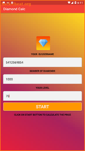 Calculator Of Diamond 💎 for FF screenshot