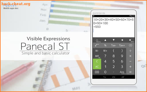 Calculator PanecalST Plus screenshot