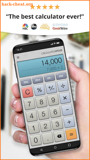 Calculator Plus with History screenshot