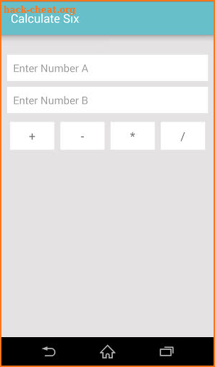 Calculator Six screenshot