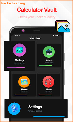 Calculator Vault & Photo, Video Guard Locker screenshot