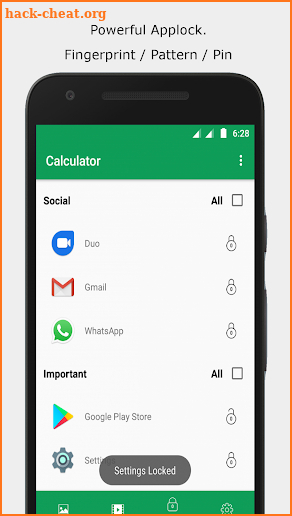 Calculator Vault: Hide Photos & Videos + Applock screenshot