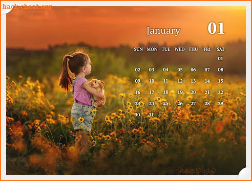 Calendar 2022 Photo Frame screenshot