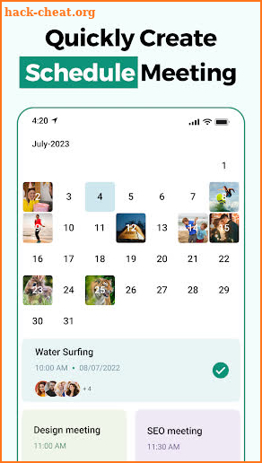 Calendar 2024 screenshot