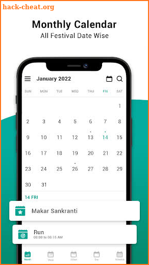 Calendar screenshot