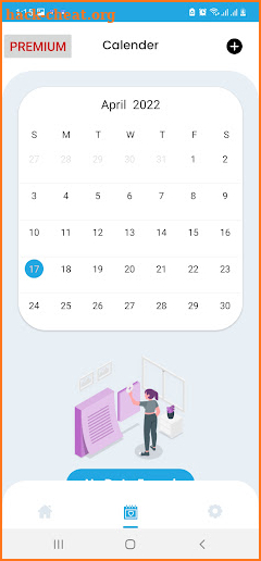 Calendar screenshot