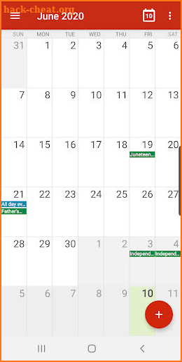 Calendar App - Calendar 2020 Agenda Reminder screenshot