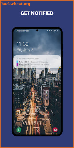 Calendar Notification screenshot