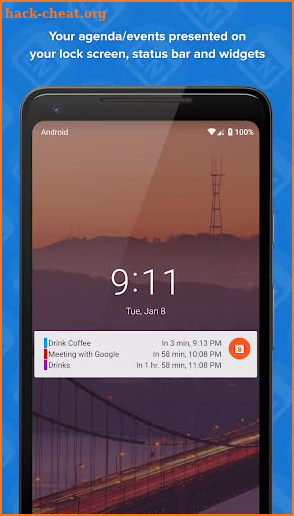 Calendar Notify - Widget, Lock and Status bar screenshot