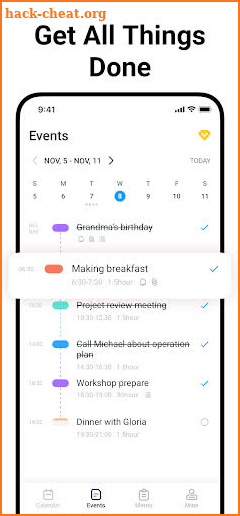 Calendar Planner - Agenda App screenshot