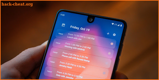 Calendar Widget by Home Agenda Lite 🗓 screenshot