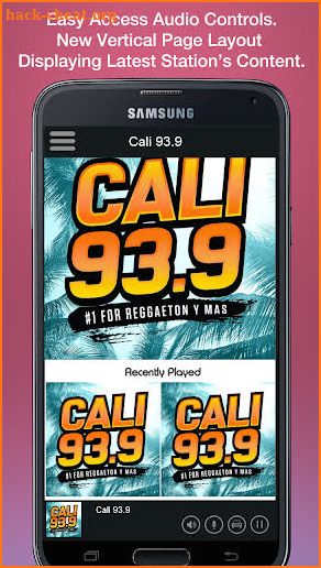 Cali 93.9 screenshot