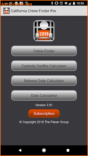 California Crime Finder Pro screenshot