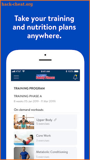 California Family Fitness screenshot