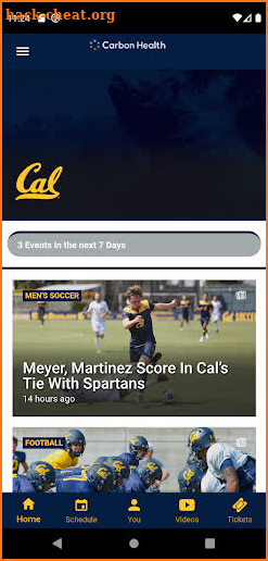 California Golden Bears screenshot