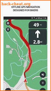 calimoto Motorcycle GPS Navi screenshot